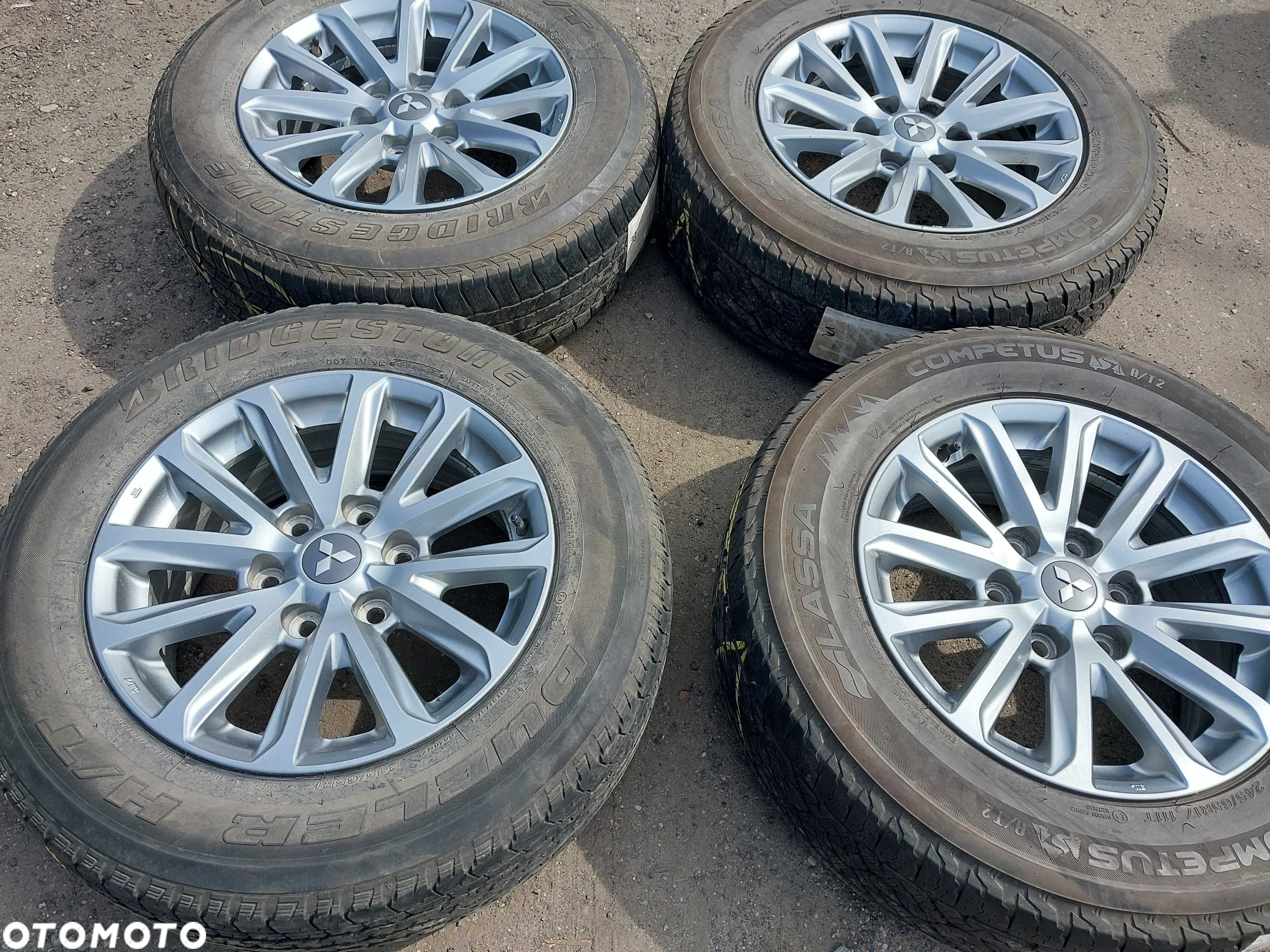 Koła Alufelgi L200 Mitsubishi Felgi Aluminiowe 17 6x139.7 Orginalne - 6