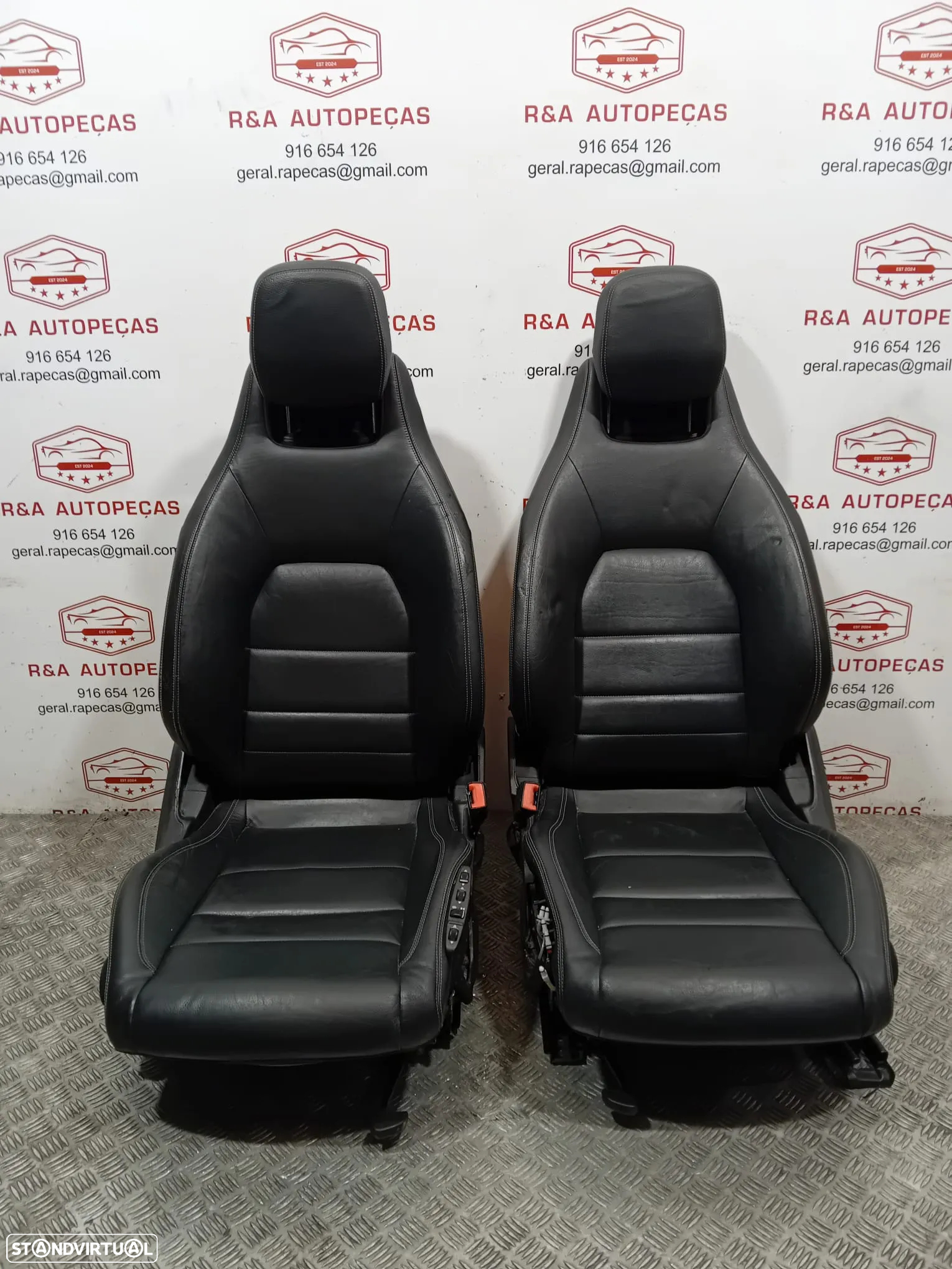 Conjunto de Bancos Mercedes Class E AMG Coupe W207 em Pele Original - 8