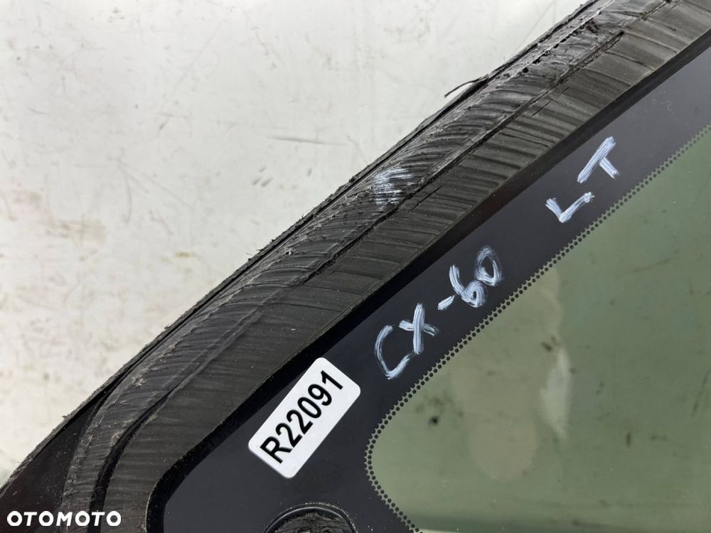 Szyba boczna Mazda CX-60 CX60 22r.-  trójkąt lewa tylna karoseryjna lewy tył oryginalna - 14