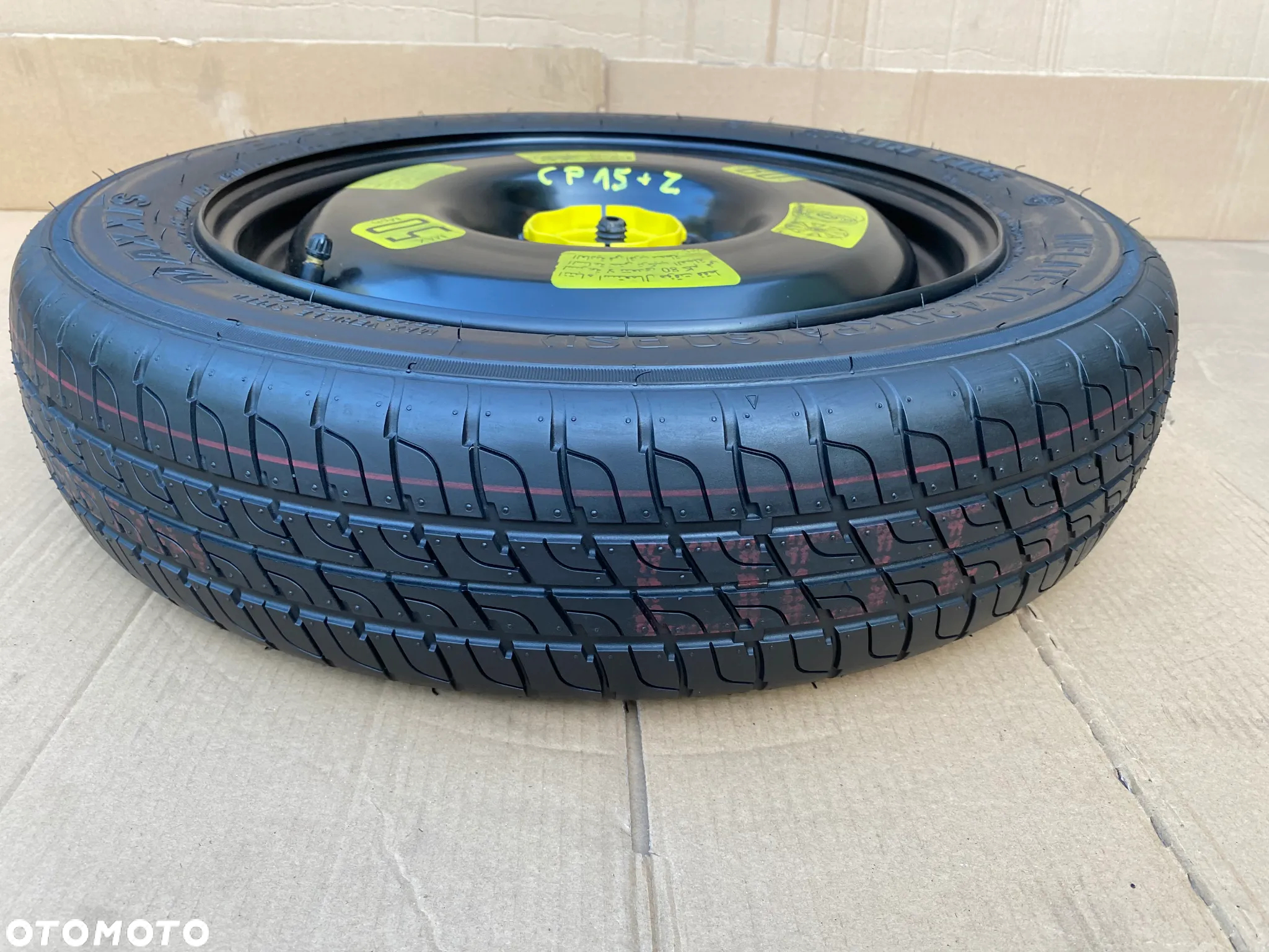 Koło dojazdowe dojazdówka 15 Citroen  C3 C-ELYSSE PEUGEOT 207 208 + zestaw - 6