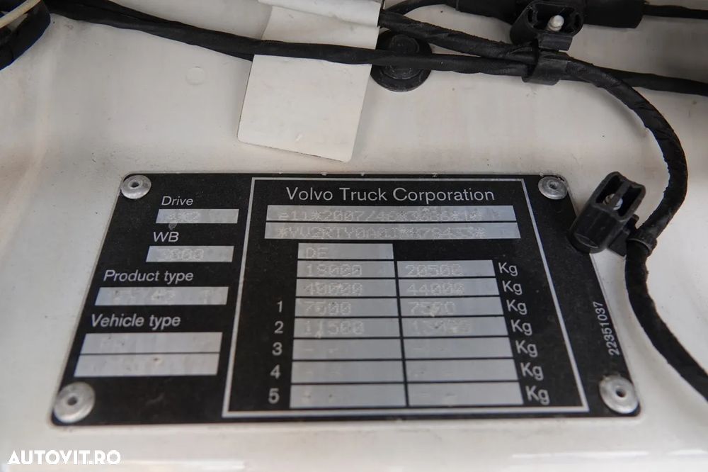 Volvo FH 460 / CABINĂ JOSĂ / 2018 / I-SHIFT / - 34