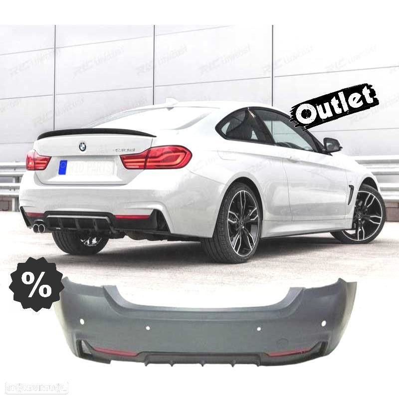 C203322C2 PARA-CHOQUES TRASEIRO BMW SERIE 4 F32 F33 13-18 PACK M PERFORMANCE PDC - 1