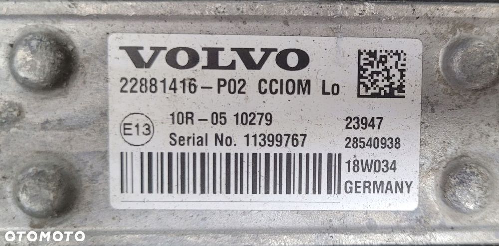MODUŁ / STEROWNIK / KOMPUTER VOLVO FH4 CCIOM 22881416 - 2
