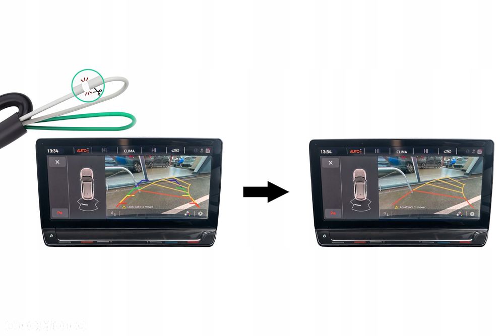 kamera cofania w klamkę klapy tylnej 5g0827469f vw passat cc 2008-2016 - 3