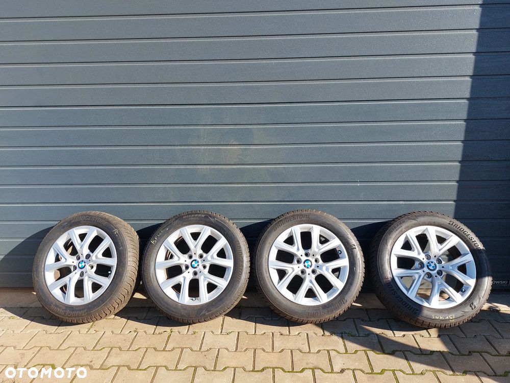 BMW X1 X2 F39 F48 KOŁA FELGI 17 OPONY 6.5J ET39 5X112 OPONY 205/60 17 BRIDGESTONE BLIZZAK LM005 DOT21 - 1