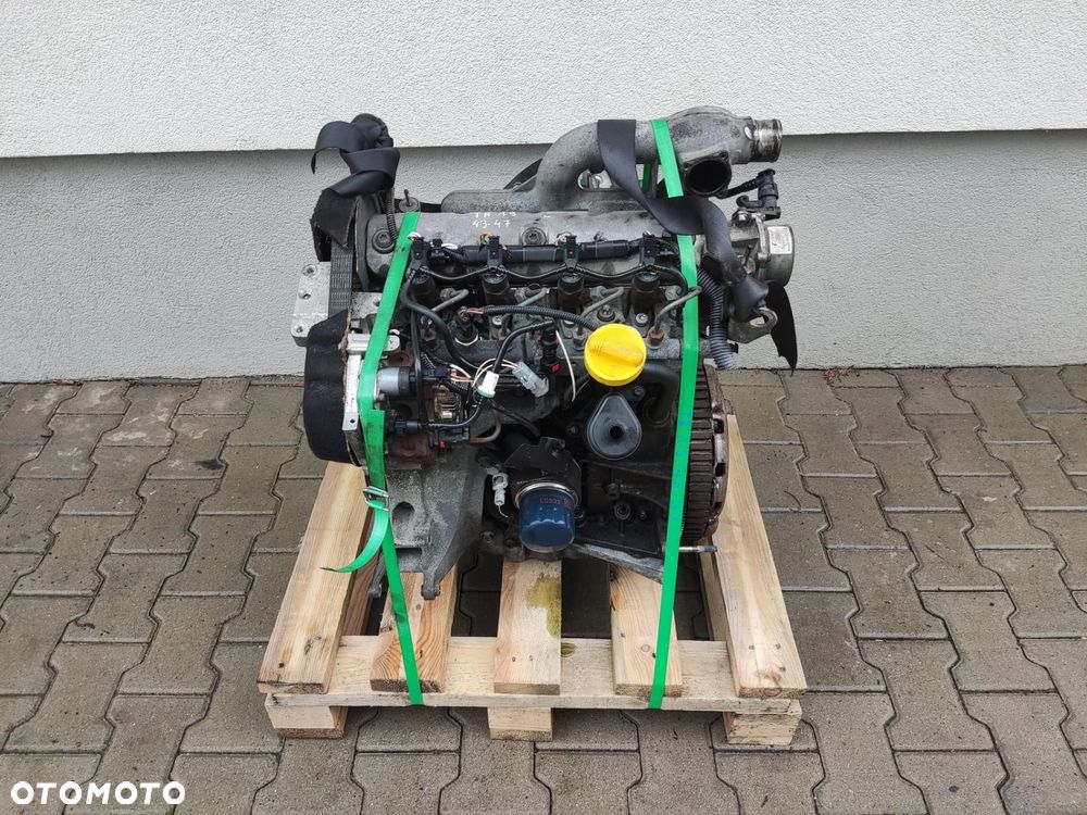 SILNIK KOMPLETNY WTRYSKIWACZE TURBO RENAULT TRAFIC II VIVARO A 1.9 DCI F9K - 2