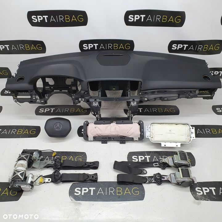 MERCEDES GLE GLS W166 W292 DESKA ROZDZIELCZA KONSOLA KOKPIT PULPIT PODUSZKI AIRBAG AIR BAG PASY KIT SET - 1