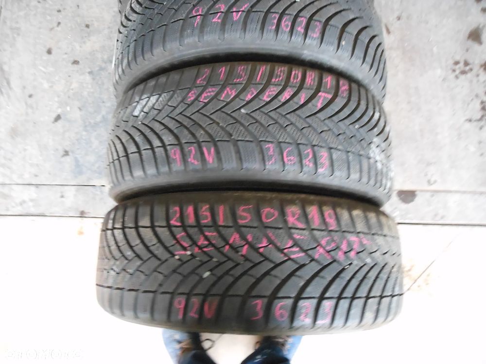 opony 215/50r18 semperit speed-grip 5 2x6,5mm 2x7,7mm zima komplet - 2