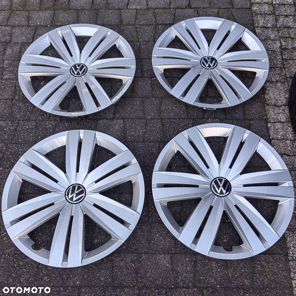 VW Kołpaki 16" ORG Golf Passat Caddy Touran Tiguan KOMPLET