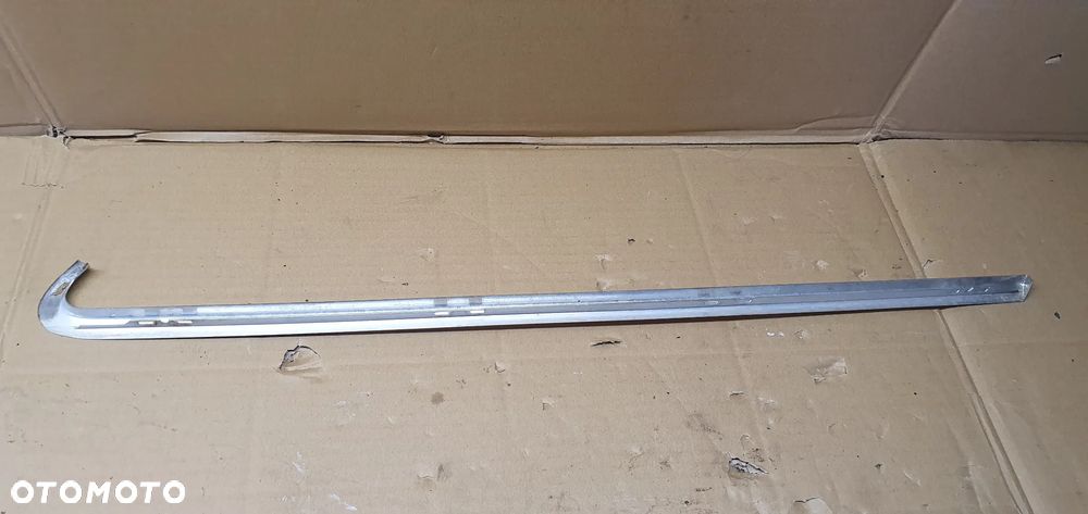 Listwa szyby błotnika lewy tył chrom Audi A6 C6 Kombi 4F9953345 - 5