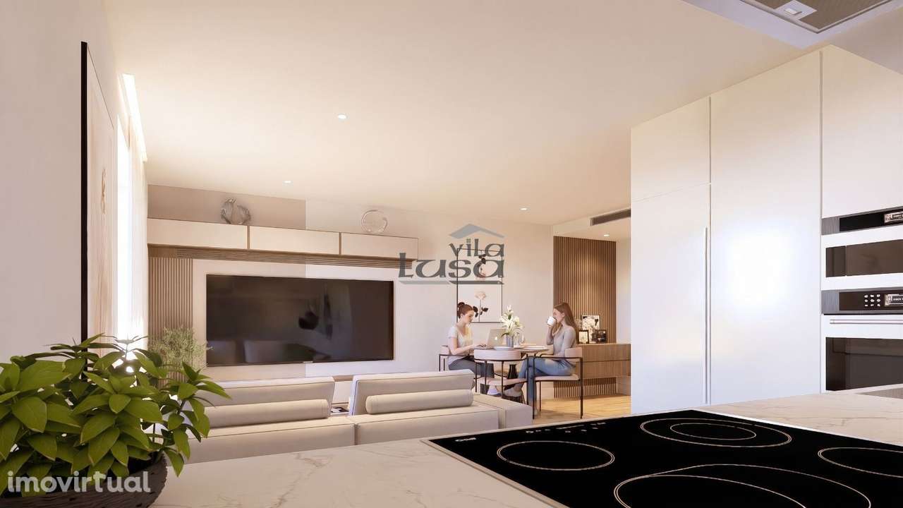 T2 Novo com varanda e garagem em Vilar de Paraiso, Vila Nova de Gaia - Grande imagem: 2/30