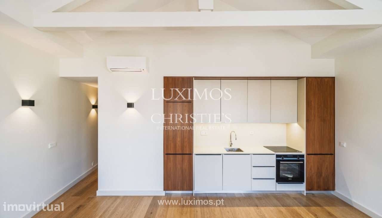 Apartamento T1 novo com varandas para venda na Baixa do Porto - Grande imagem: 4/16