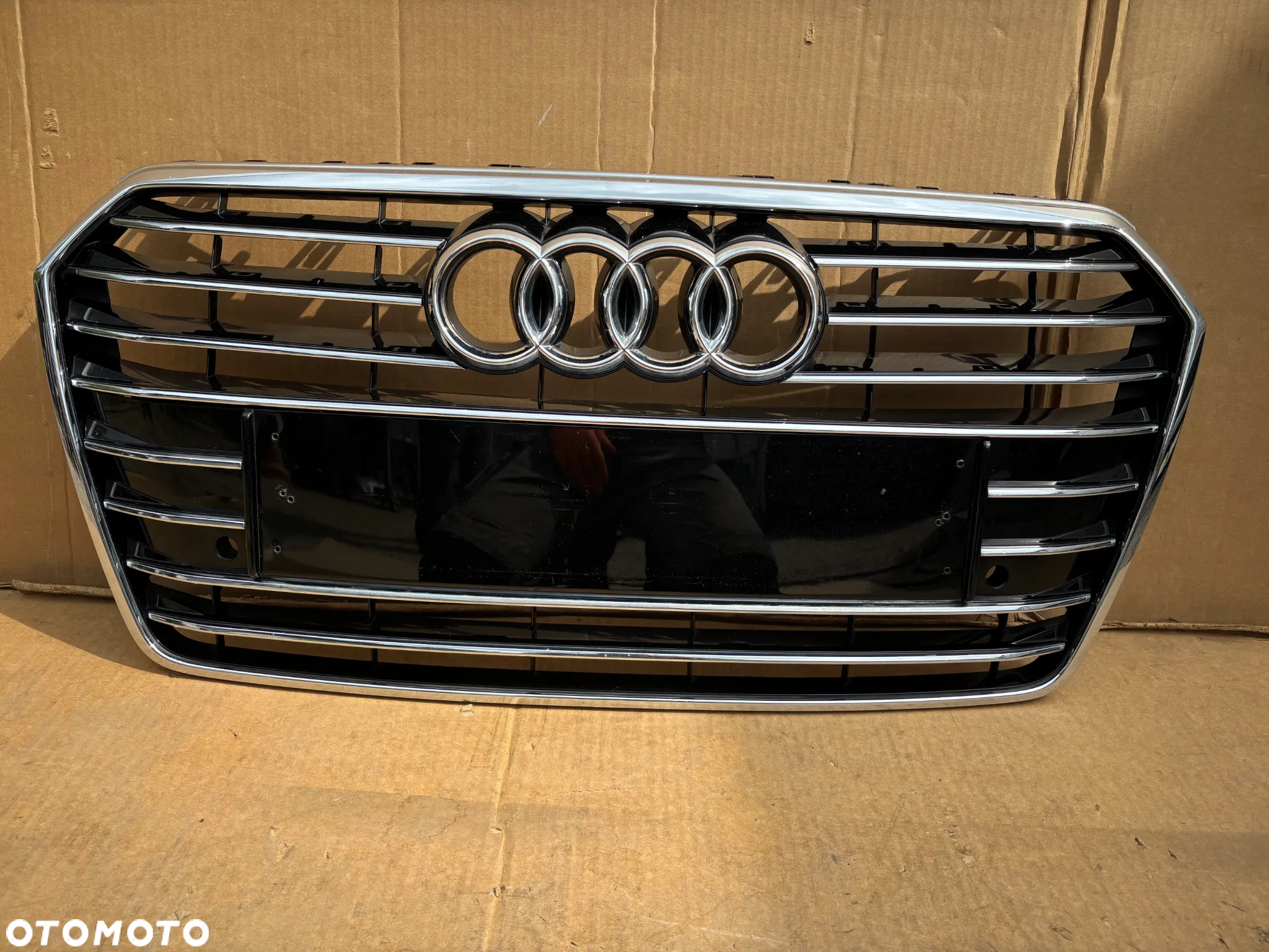 Audi A7 4G8 4G Lift Atrapa Grill Zderzaka Przedniego Przód Oryginalna Ładna PDC 4g8853651G 4g8853651H Znaczek - 4