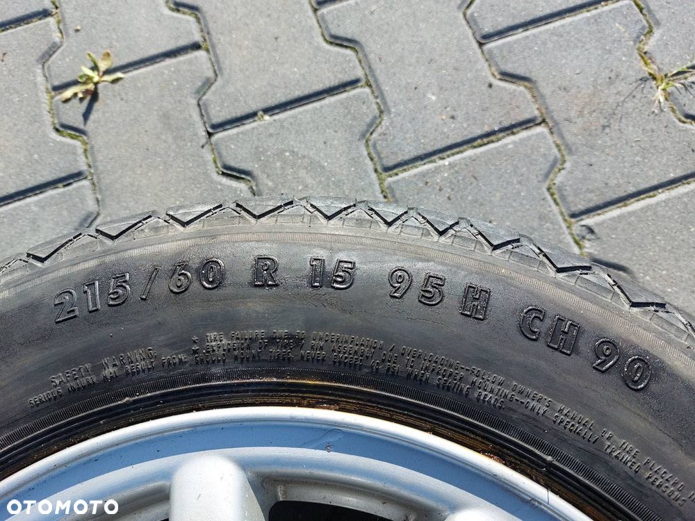 KOŁO FELGA OPONA 5x112 215/60R15 SHARAN GALAXY ALHAMBRA MK1 7M0601025F - 4