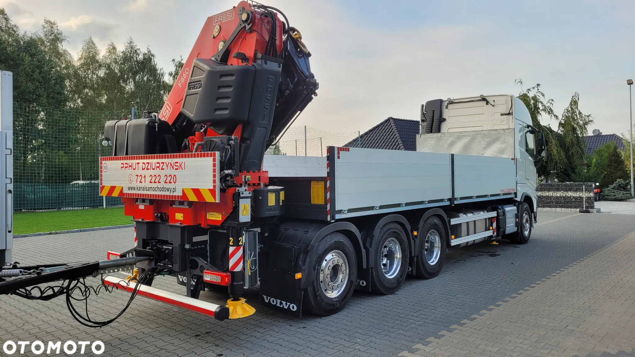 Volvo FH500 8x4 + Fassi 660-6, DMC 36ton - 8
