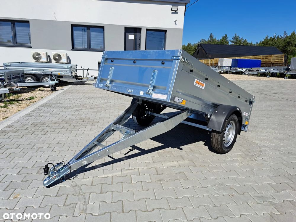 Neptun DOSTAWA Przyczepka 236x129x45cm DMC750kg SPAWANA RAMA, Resor 4-piórowy z amortyzatorem, WYSOKA BURTA - 16