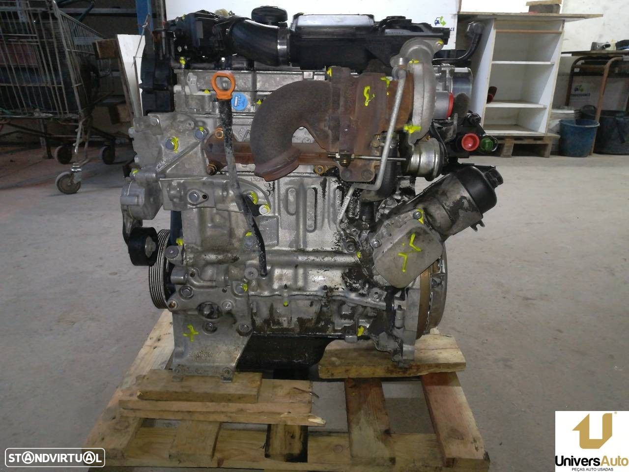 MOTOR COMPLETO CITROEN C1 2010 -8HZDV4TD - 2