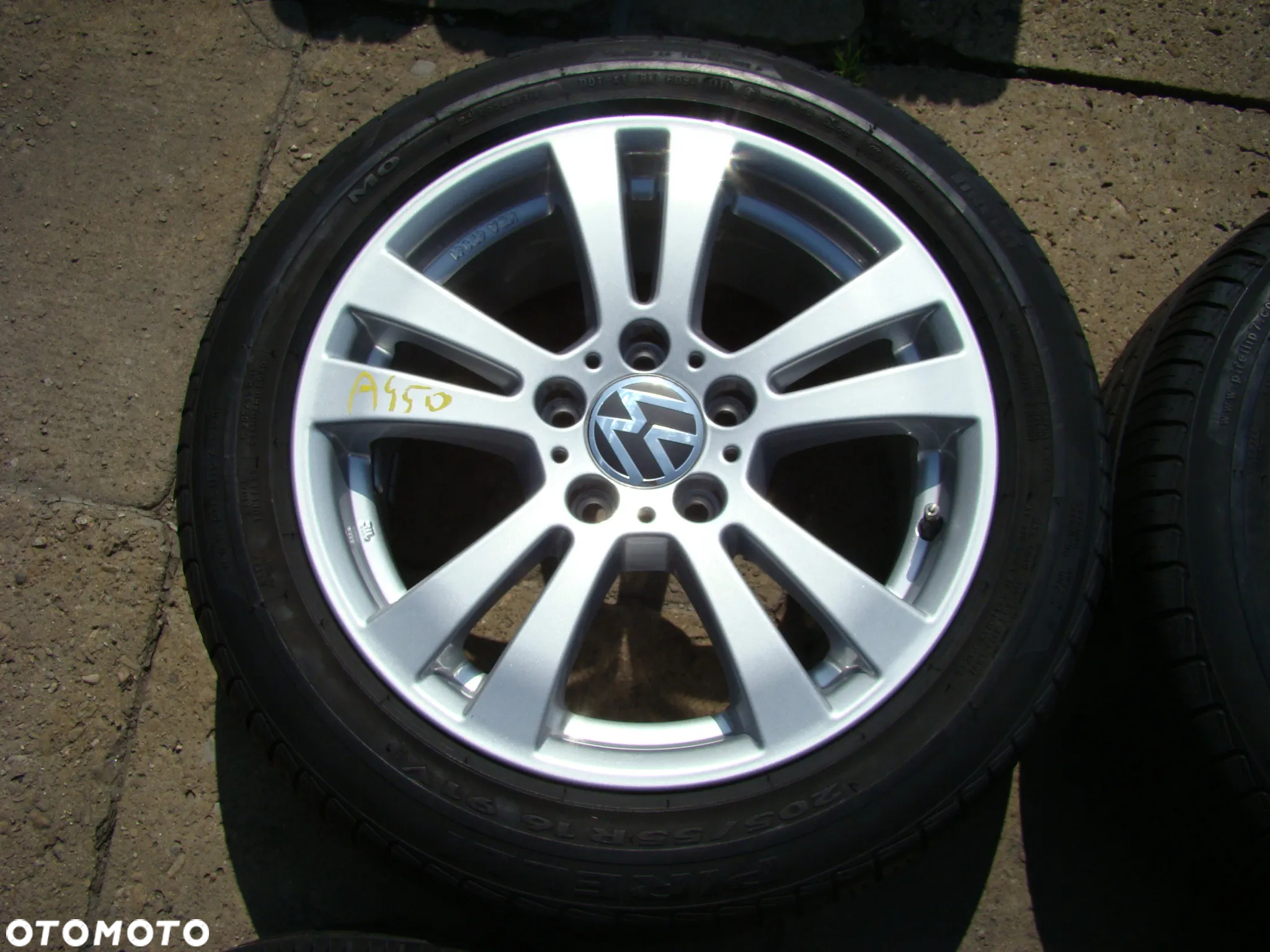 a450 5x112 VW Golf V VI VII VIII Plus  Jetta Touran Caddy Sharan 7,5jx16 Lato 205/55 - 4