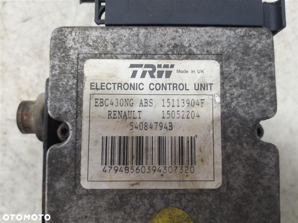 Pompa ABS STEROWNIK Renault Master II MOVANO 2.5DCI 120 KM 03-10R 15052204 - 7