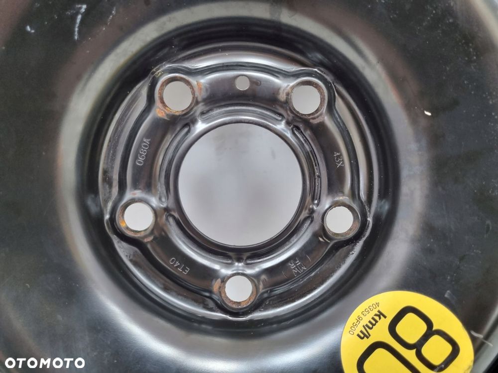 KOŁO DOJAZDOWE dojazdówka Nissan QASHQAI 145/90 R16 5x114,3 40300 JD077 - 3