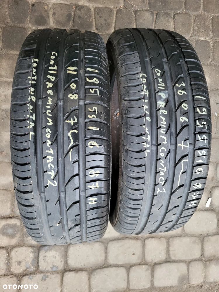 195/55R16 87H - ContiPremiumContact 2 - 7mm - Para - 1