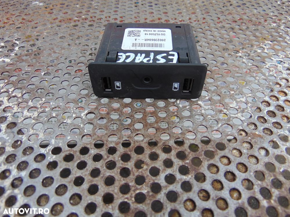 Modul usb aux Renault Espace 5 megane 4 cod 280239684r - 1