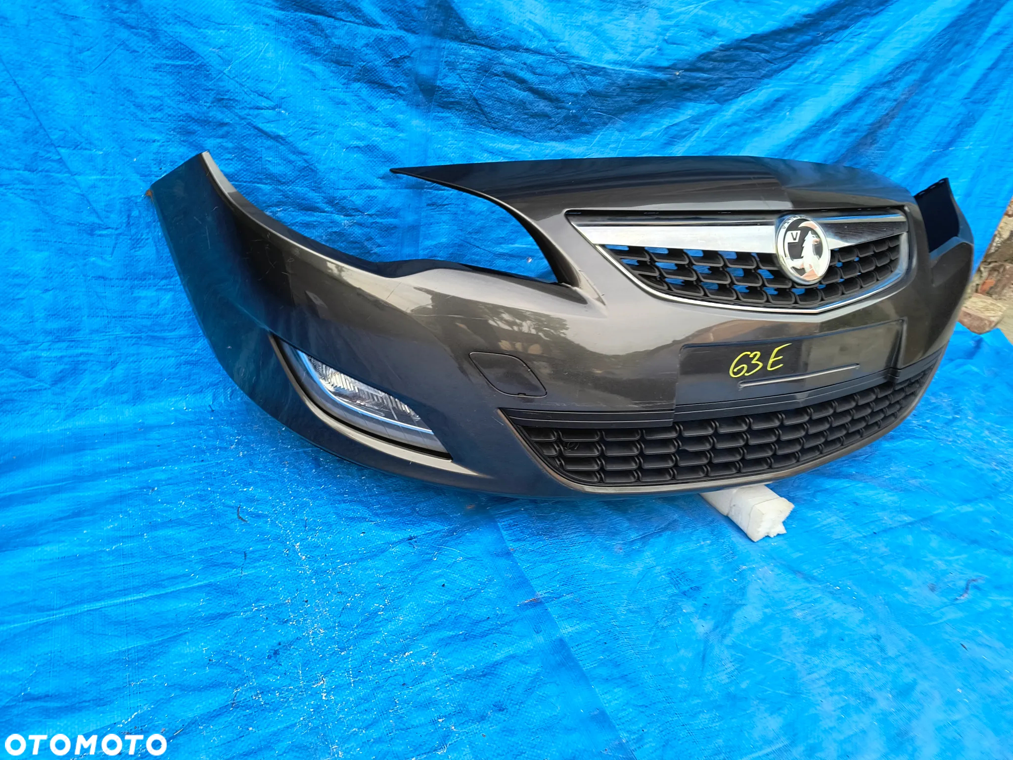 Zderzak przód przedni kompletny OPEL ASTRA J IV  wysyłka - 9