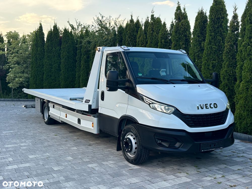 Iveco DAILY / 72-180 / HYDRAULICZNA ZABUDOWA / 42 TYS.KM. / LAWETA / - 19