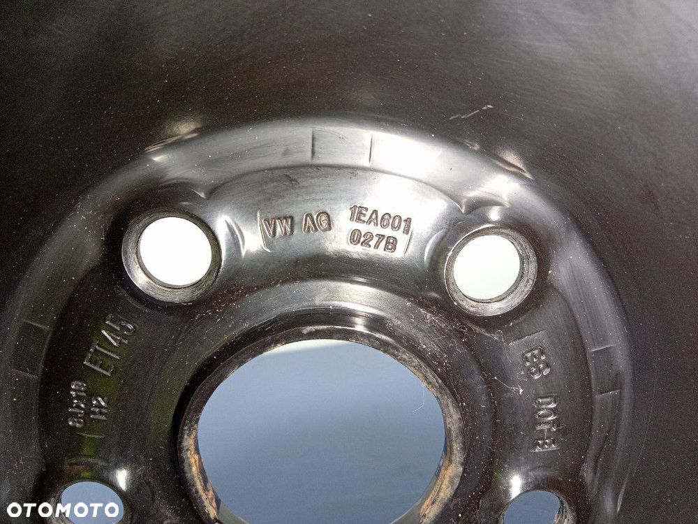 SKODA ELROQ 50 24- FELGA STALOWA 5x112 8Jx19 57,1 ET45 1EA601027B - 2
