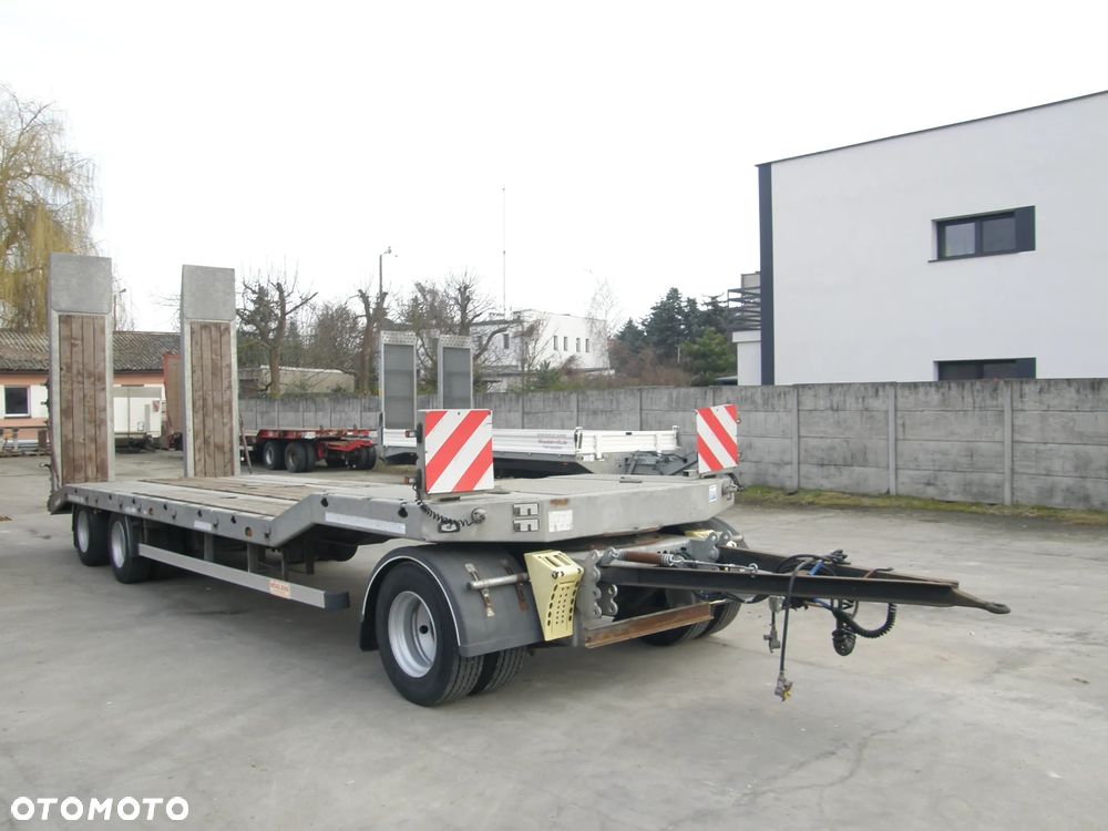 Möslein TA3 2021rok ocynk 3 osiowa przyczepa niskopodwoziowa z Niemiec - 4
