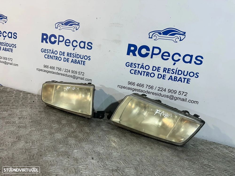 .Oticas Farol Frente Frontal Esquerda Direita Original Skoda Fabia I 1 Mk1 6Y 1999 a 2007 - 3