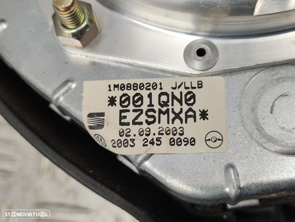 Volante Guiador Completo Original Seat Leon 1M FR 1M1 Toledo 1M2 1J0419091AE - 10