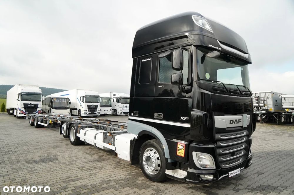 DAF XF 480 / BDF / 6X2 / ZESTAW TANDEM / SSC / KLIMATYZACJA POSTOJOWA / OŚ PODNOSZONA / WECON / PO KONTRAKCIE SERWISOWYM - 6