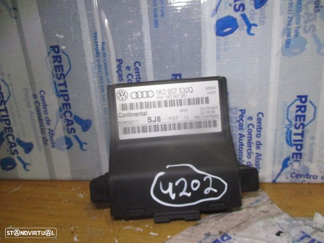 Modulo 1K0907530Q 1K0907951 VW GOLF 5 2009 Módulo De Unidade De Controle De Gateway VW GOLF 5 1K 2008 1.9TDI 105CV 3P PRETO AUDI A3 2009 2.0TDI 140CV 3P CINZA - 4