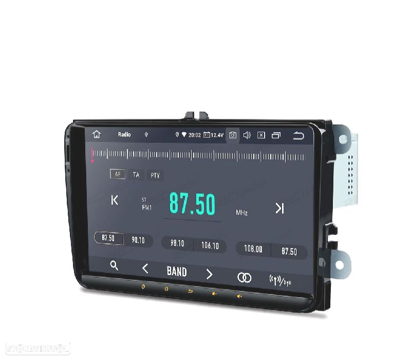 AUTO RADIO GPS ANDROID 12 VOLKSWAGEN VW PARA SKODA SEAT - 6