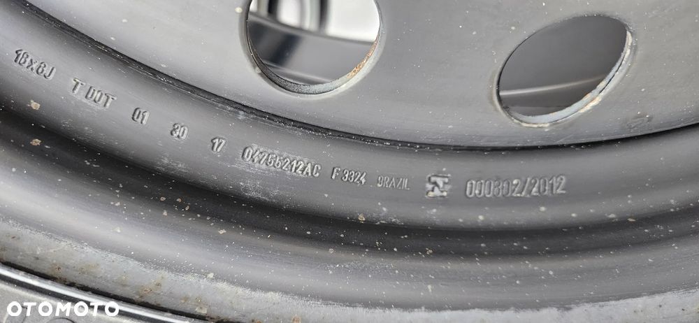 Dodge Durango III LIFT 2014- Koło zapasowe Zapas Zapasówka  R18 18 cali  04755212AC - 5
