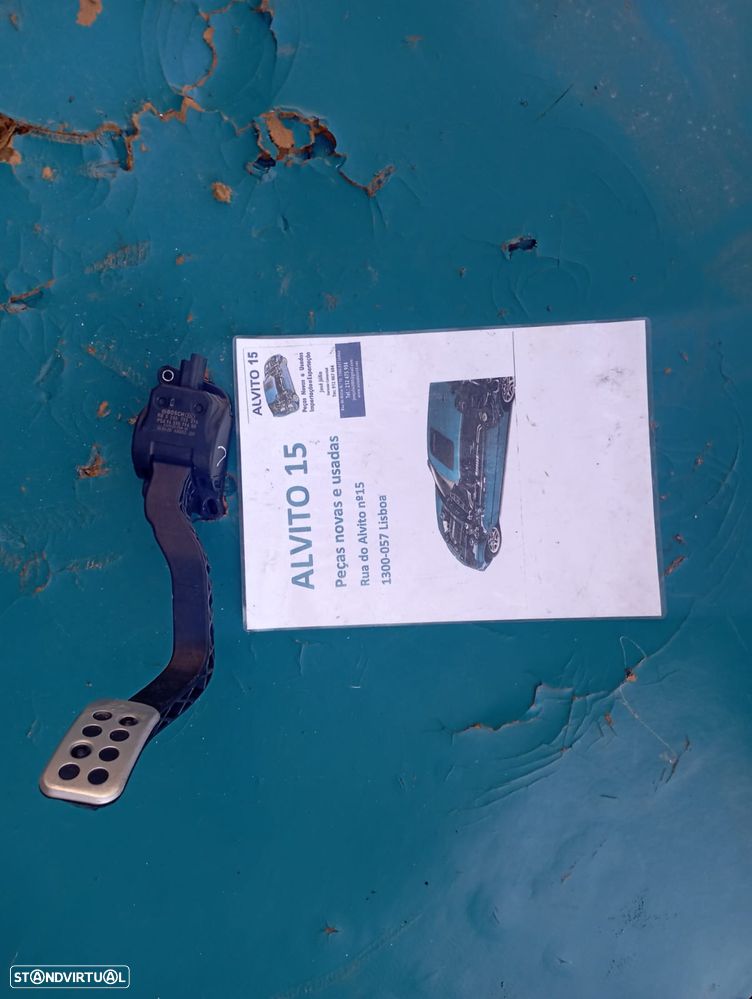 Pedal do acelerador Peugeot 206 CC  2006 - 1