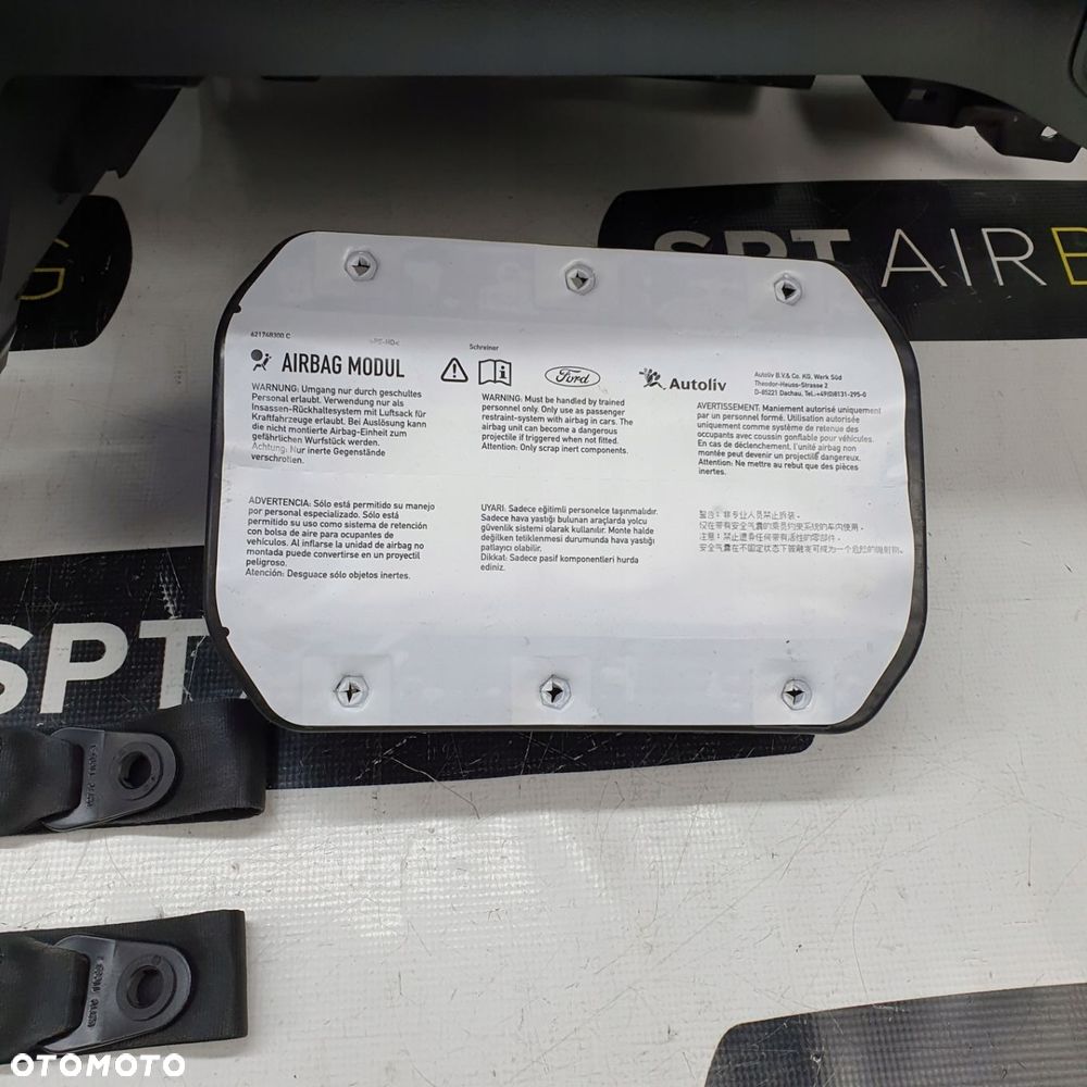 FOCUS MK3 3 III LIFT KOKPIT DESKA KONSOLA PULPIT PODUSZKA AIRBAG AIR BAG PASY KIT SET - 8