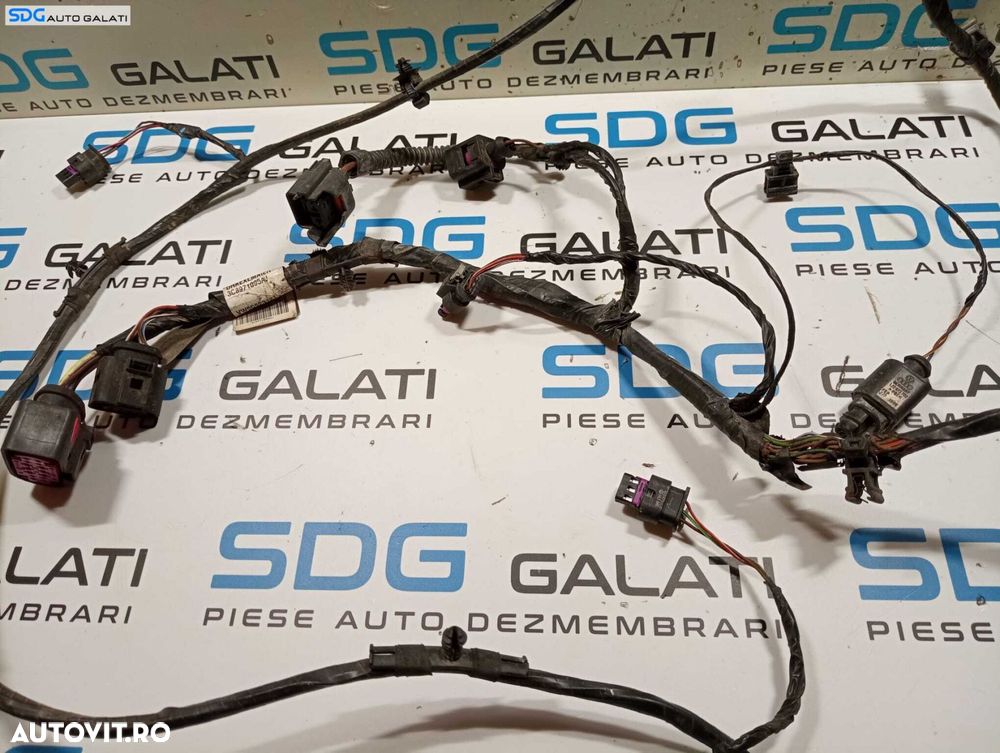 Cablaj Instalatie Electrica Senzori Parcare de pe Bara Spoiler Volkswagen Passat CC 2008 - 2012 Cod 3C8971095AJ [M6424] - 2