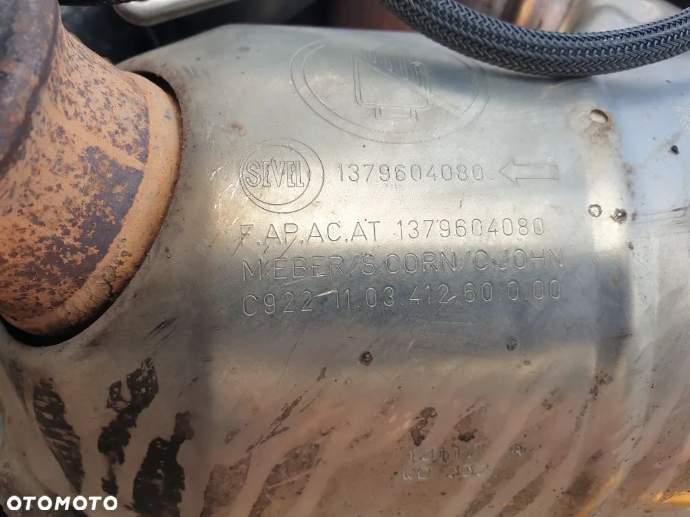 Filtr DPF 2,0 BlueHDi Euro6 Jumper Boxer Ducato 2020 - 2