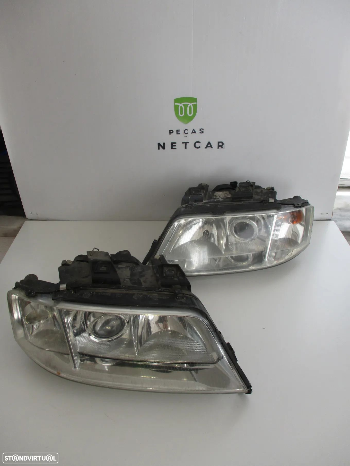 Farol Optica Xenon Audi A6 2003 Esquerdo / Direito - 1