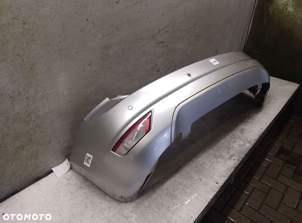 + ZDERZAK TYŁ TYLNY FORD FOCUS MK.2 2 II LIFT FL 03 SREBRNY PDC CZUJNIKI - 4