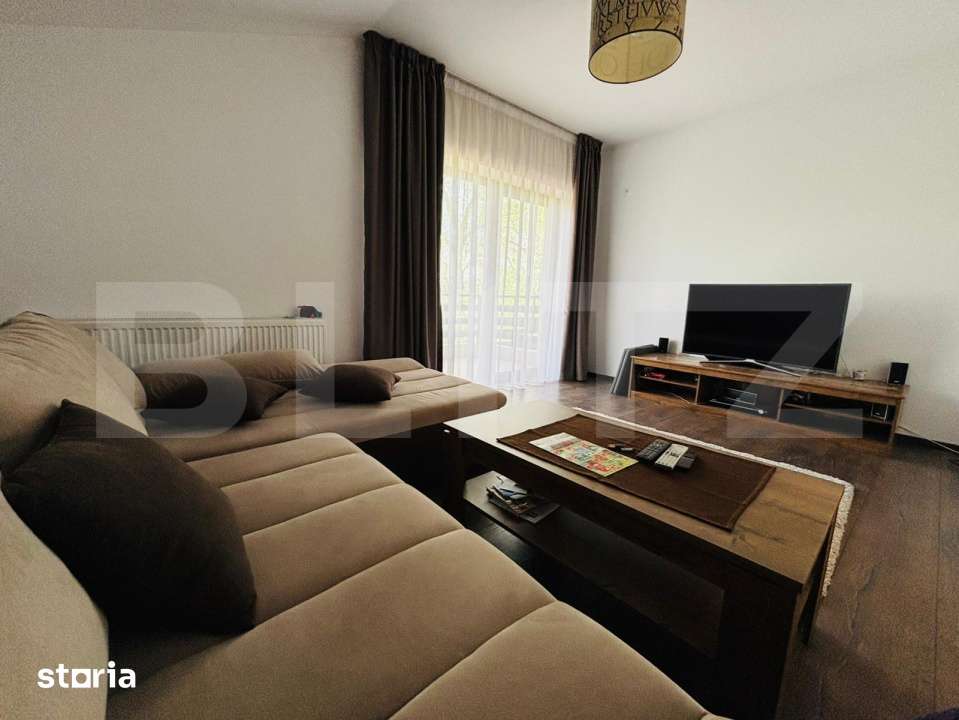 Apartament 2 camere, 48 mp, balcon panoramic, parcare inclusa, zona No — fotografia 3