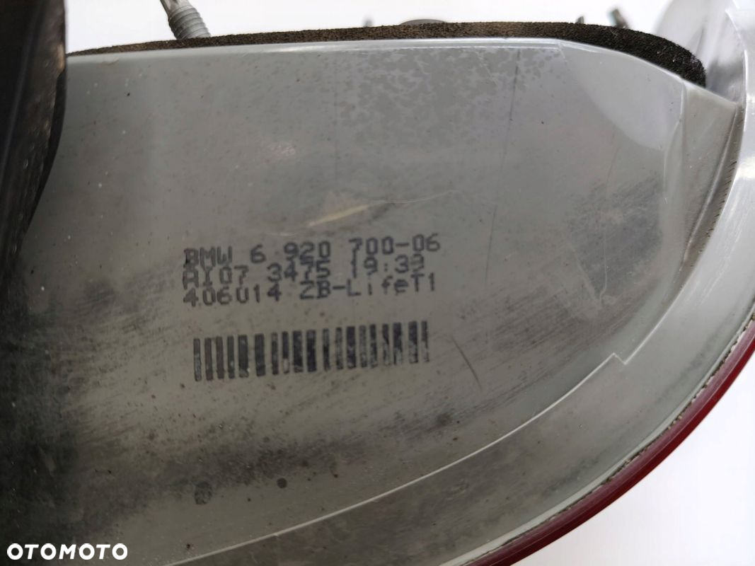 LAMPA PRAWY TYŁ PRAWA TYLNA BMW 3 Coupe E46 6920700 - 9