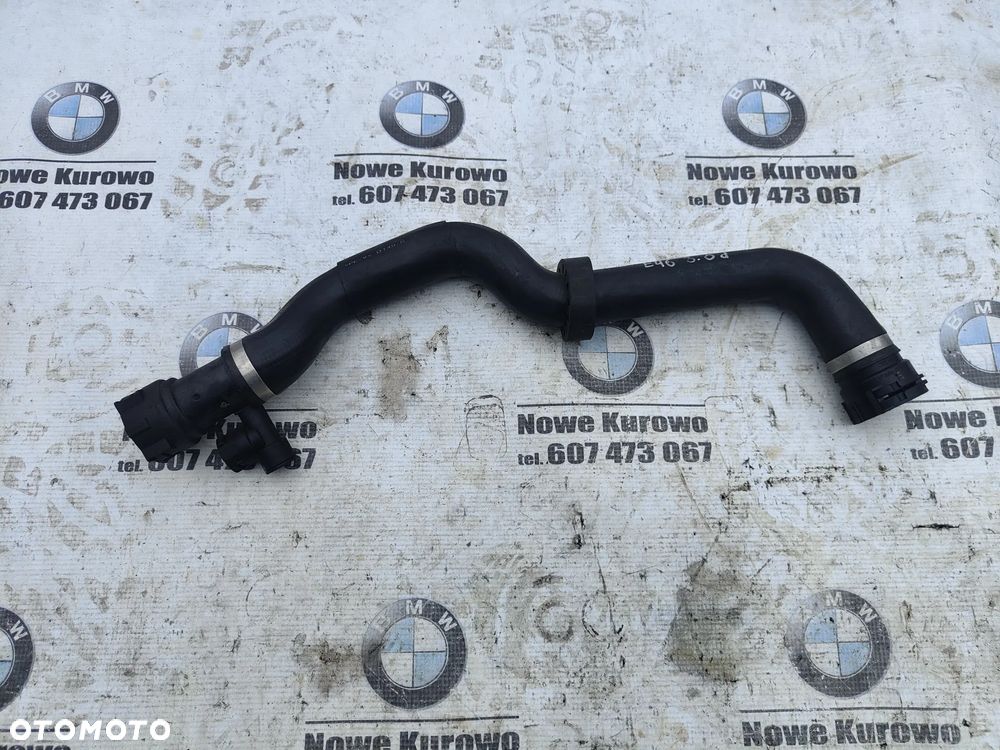 BMW E46 3.0d Wąż rura przewód chłodzenia górny 2247849 - 1