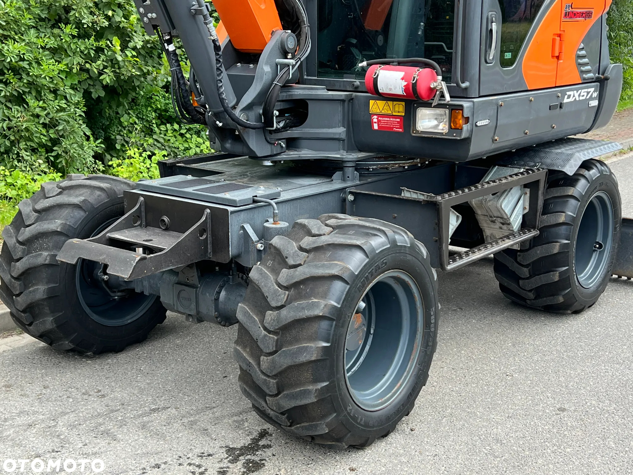Doosan DOOSAN DX57W *ROTOTILT* 2200 Motogodzin JAK NOWA KOPARKA KOŁOWA STAN PERFEKCYJNY SPROWADZONA - 23