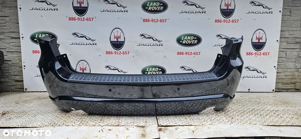 Dodge Durango III LIFT 2017- GT RT Kompletny zderzak tył pod 4x PDC oraz zaślepka na hak ZDERZAK POD 2 RURY kolor PXJ CZARNY wersja GT RT - 2
