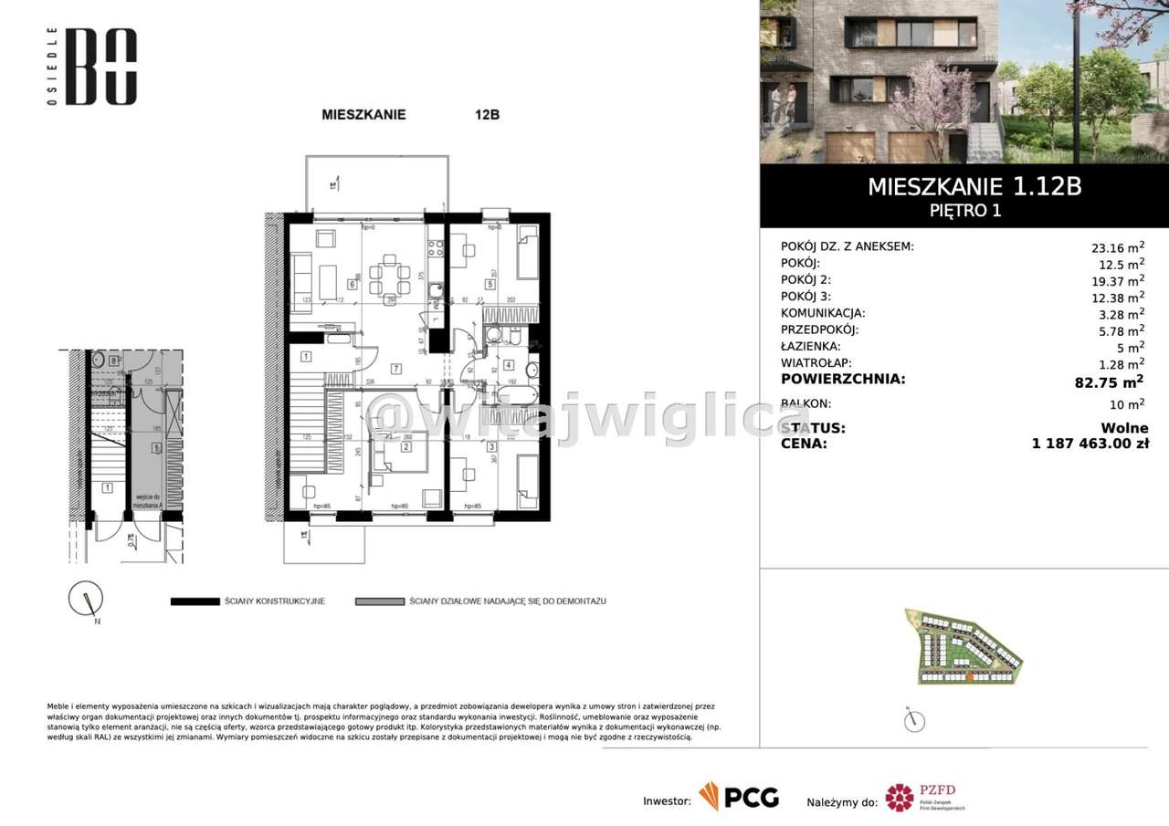 Apartament NA Osiedlu BO. Gotowe. Garaż