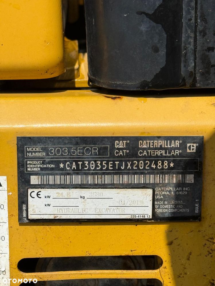 Caterpillar 303,5   /  Cat 303, 303,5 , 302.7, 304 , 305 - 8