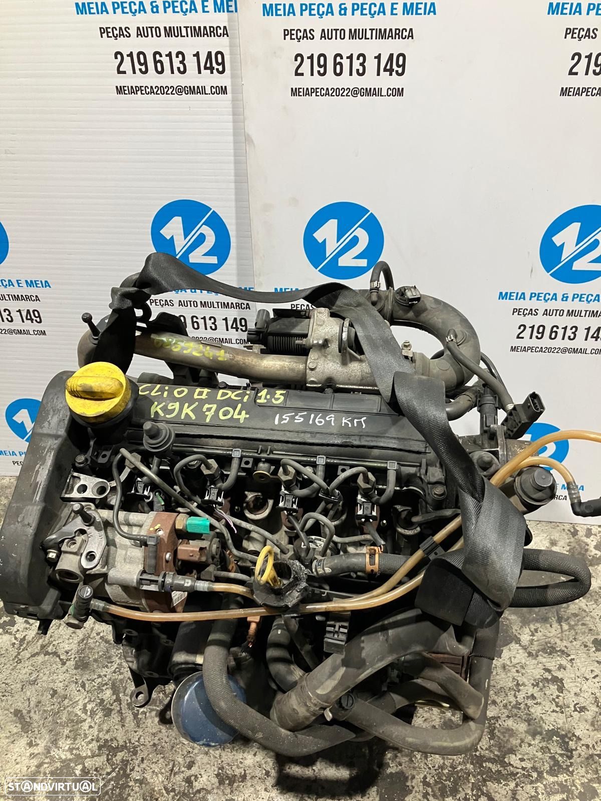 Motor Renault Clio 1.5 Dci K9K704 - 1